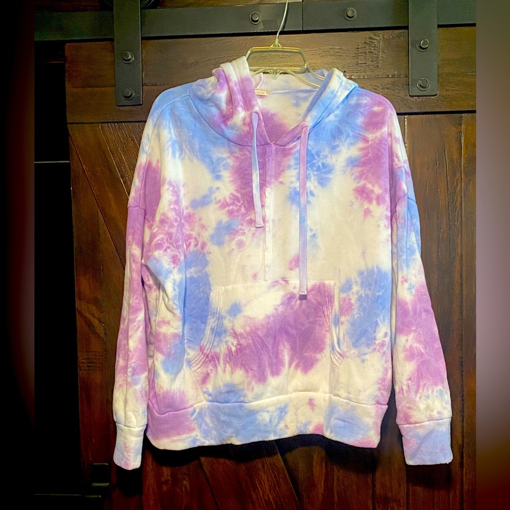 Free people movement tie dye hoodie , women size medium
